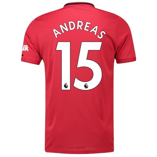 Trikot Manchester United NO.15 Andreas Heim 2019-20 Rote Fussballtrikots Günstig